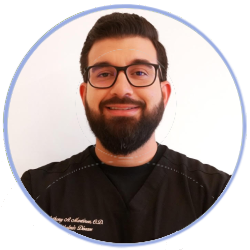 Portrait of Dr. Anthony Martinez, board-certified optometrist at Perry Avenue Family Medical Center, specializing in glaucoma, dry eye, and ocular disease with personalized vision care in The Bronx, NY